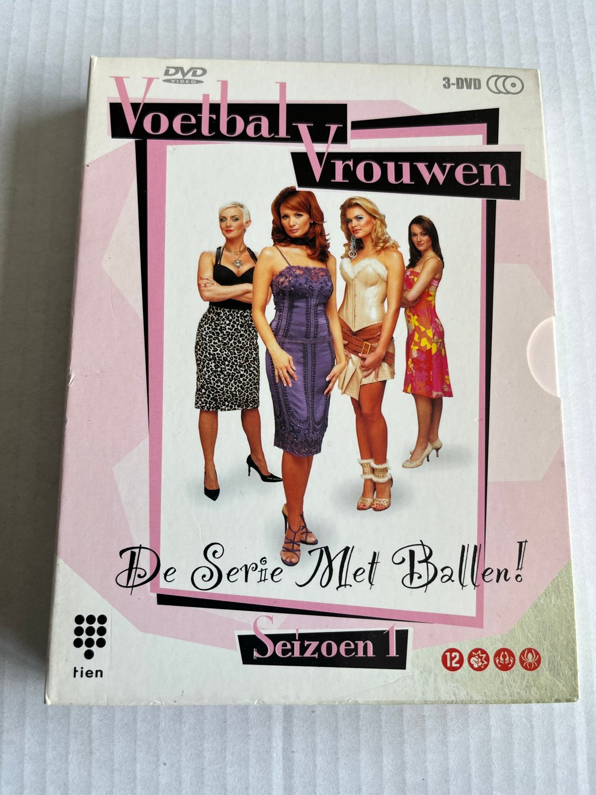 Voetbal Vrouwen Seizoen 1 DVD - De Serie Met Ballen!, Seizoen 1, Drama, Vanaf 12 jaar, Gebruikt