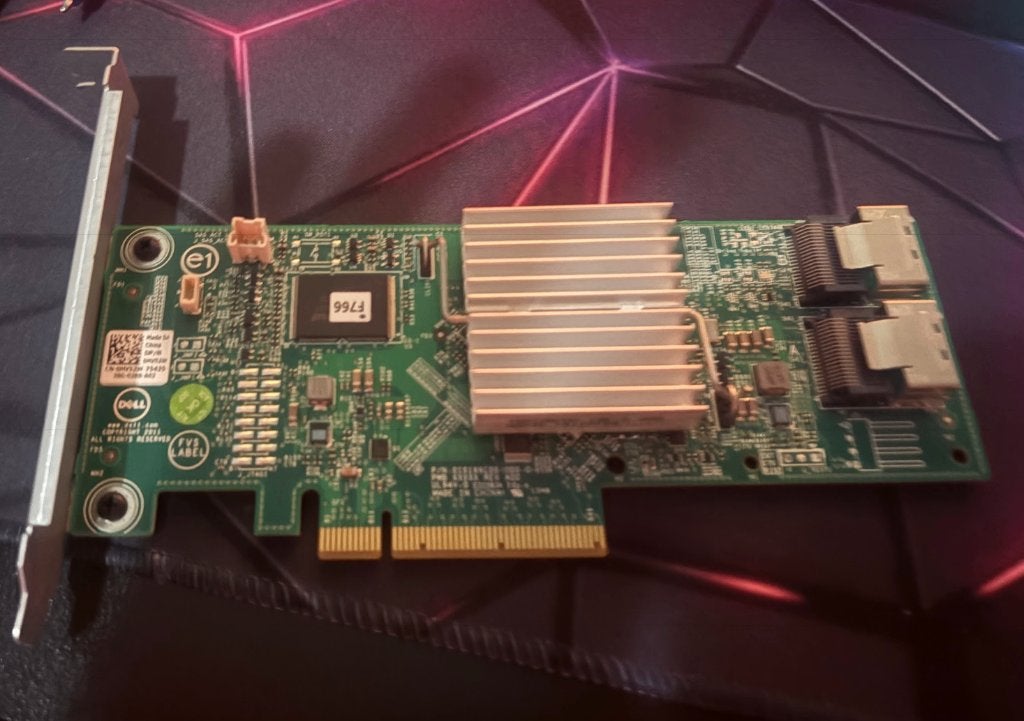 Dell H710P Mini Mono RAID Controller, Computers en Software, Ophalen of Verzenden, Zo goed als nieuw
