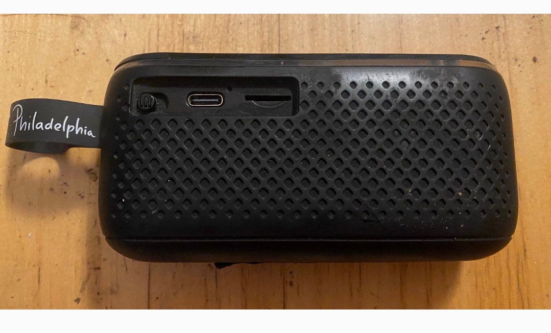 BRAINZ Speaker Lenn Philadelphia, Overige merken, Ophalen of Verzenden, Zo goed als nieuw, Draagbare speaker