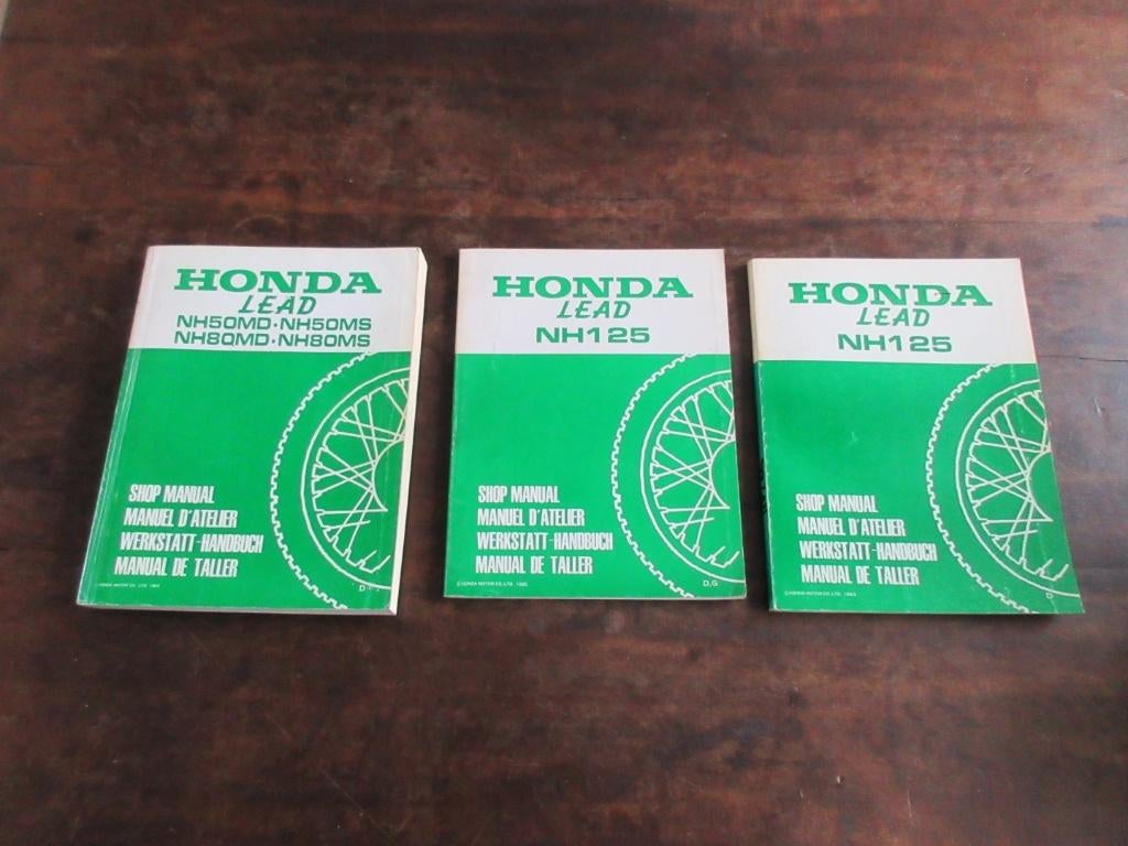 Honda NH50 NH80 NH125 werkplaatshandboek manual, Motoren, Handleidingen en Instructieboekjes, Honda, Ophalen of Verzenden