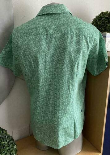 NZA overhemd maat M, Ophalen of Verzenden, Zo goed als nieuw, Groen, Halswijdte 39/40 (M)