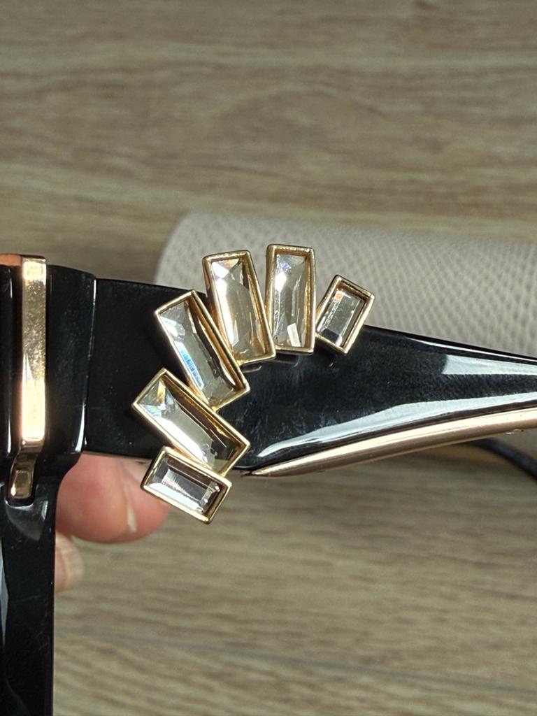 Jimmy Choo Zonnebril JADE/S 1A59O met kristallen, Sieraden, Tassen en Uiterlijk, Zonnebrillen en Brillen | Dames, Overige merken