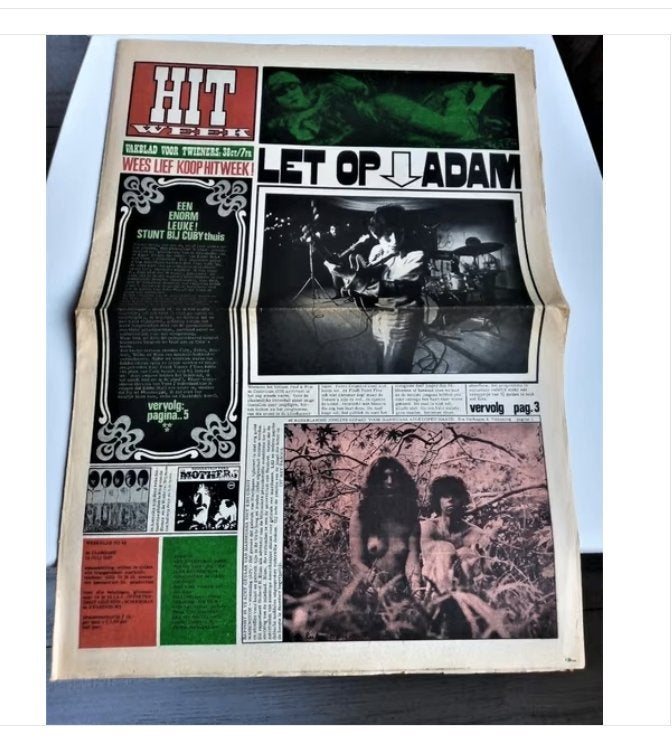 hitweek nr.43 *1967*- frank zappa cover, Boeken, Ophalen of Verzenden, Gelezen, Muziek, Film of Tv