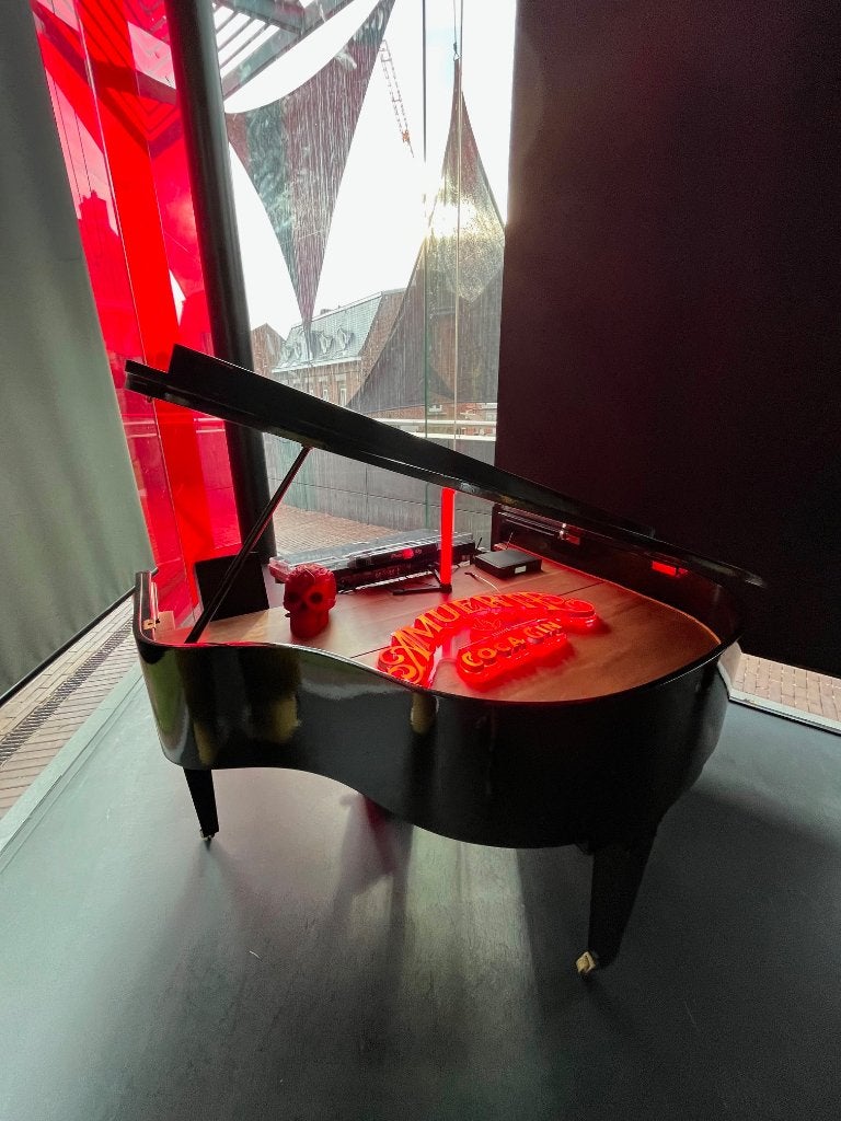 Vleugel Piano dj booth, Ophalen, Gebruikt, Overige merken