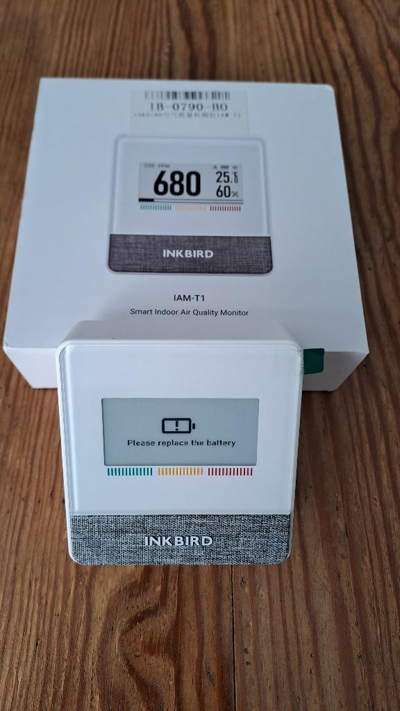 INKBIRD CO2 meter Luchtkwaliteitsmeter, Ophalen of Verzenden, Nieuw, Overige meters