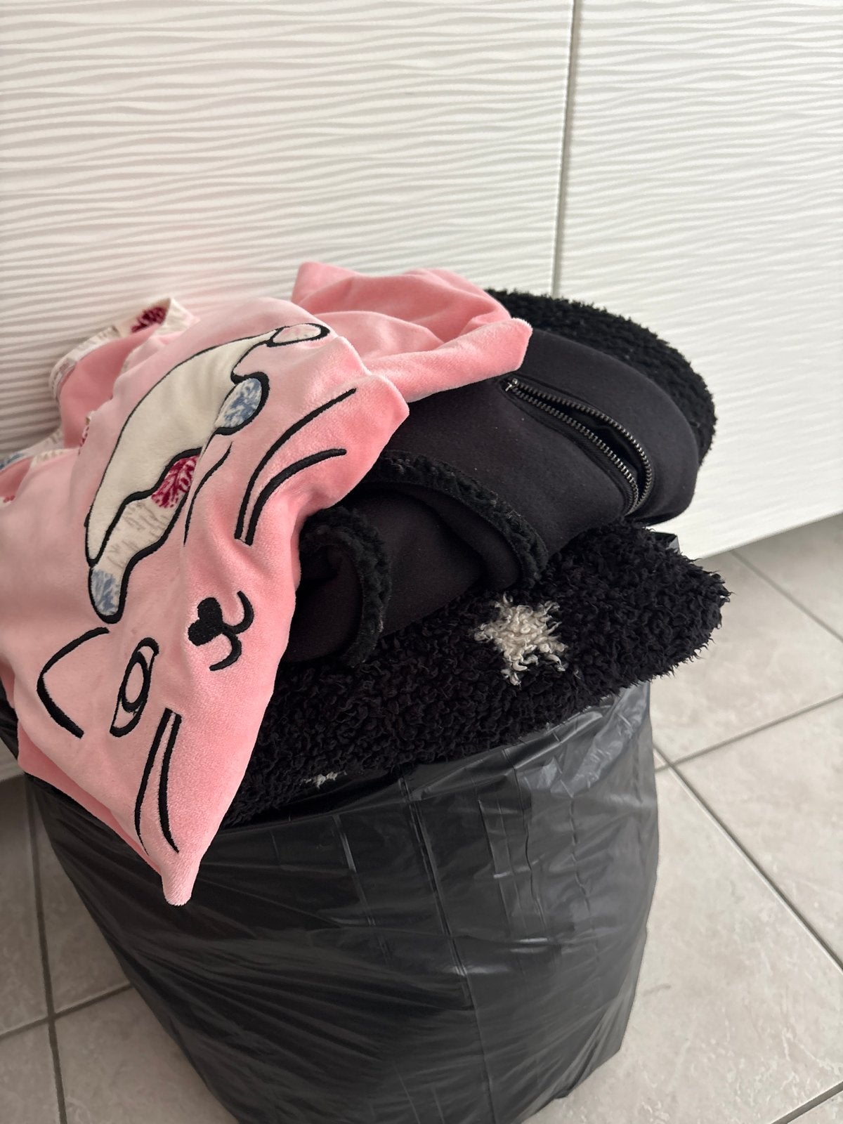 Vol zak Winterkleding: pyjama's, truien.., Ophalen, Gedragen, Maat 34 (XS) of kleiner