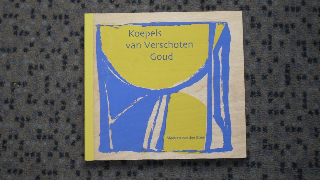 Maarten van den Elzen ; boek met originele zeefdruk, Ophalen of Verzenden