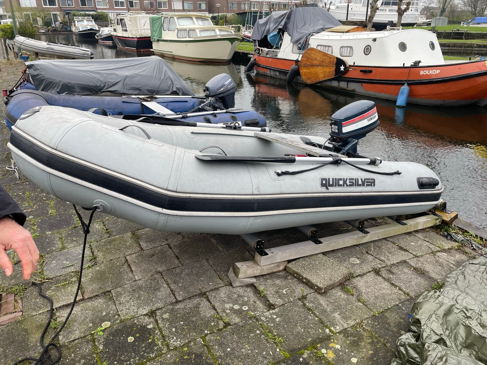 Quicksilver Rubberboot 3 meter, Ophalen of Verzenden, Gebruikt