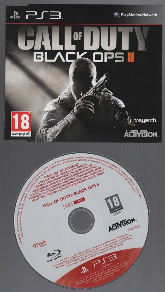 call of duty black ops II promo ps3, Vanaf 18 jaar, Shooter, Ophalen of Verzenden, Zo goed als nieuw