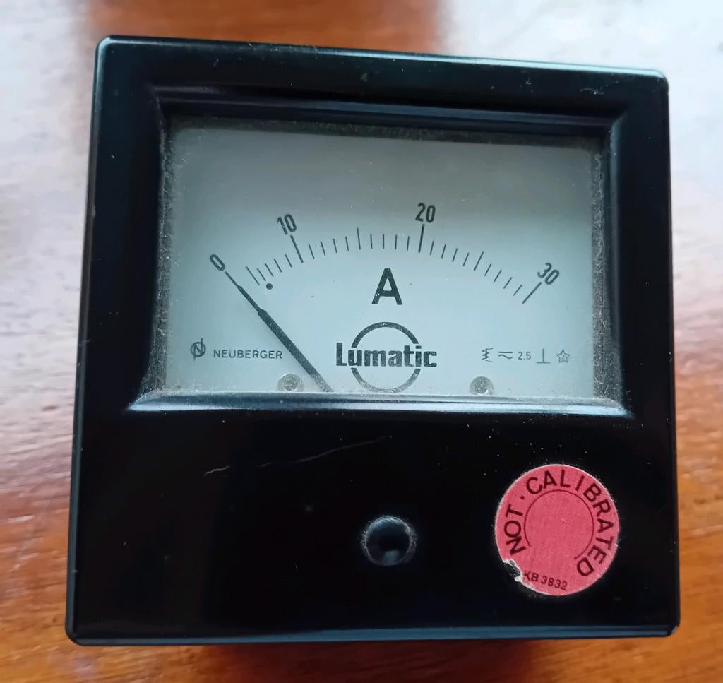 Lumatic amperemeter, oudje, ongetest, Antiek en Kunst, Ophalen of Verzenden