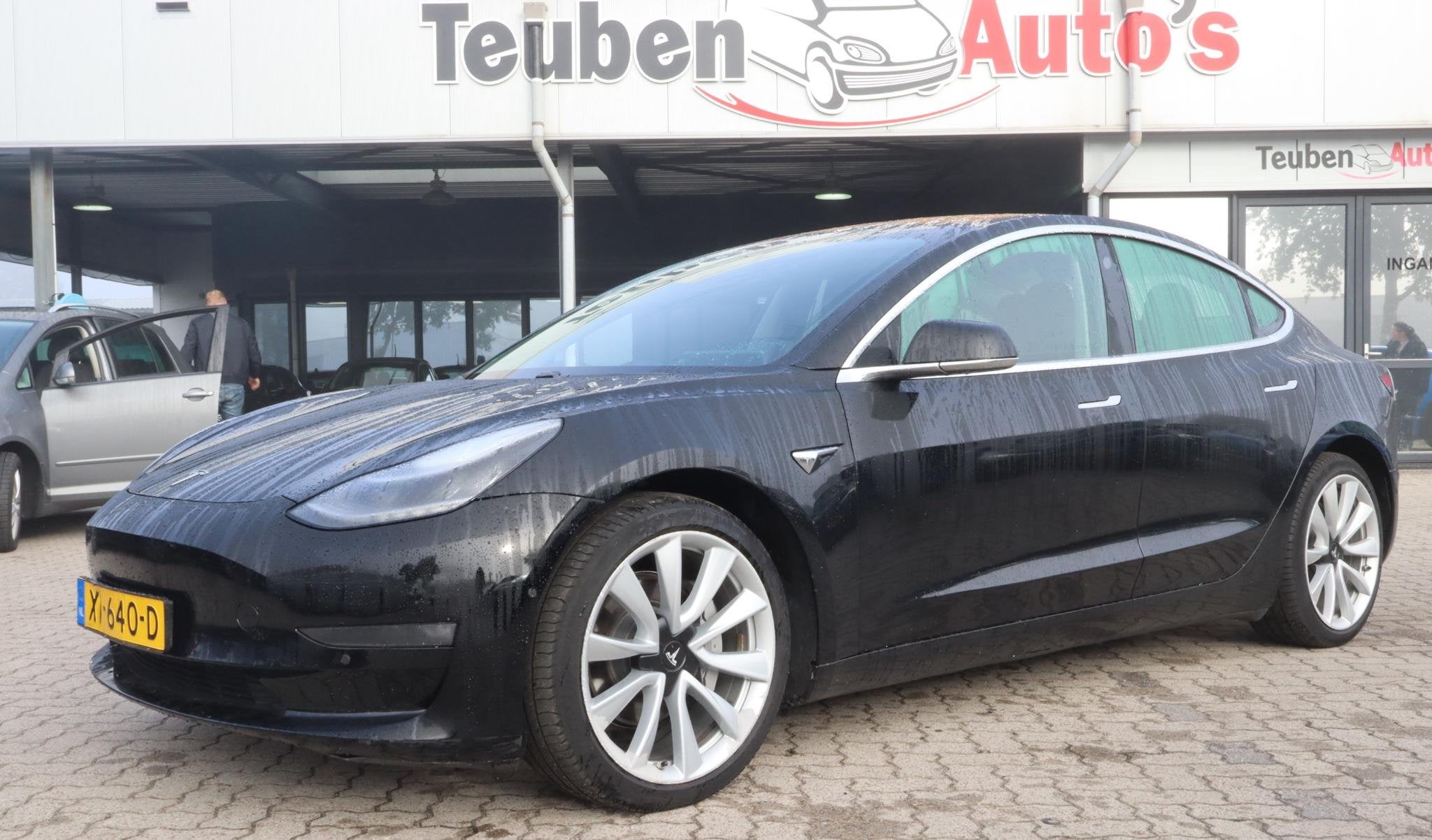 Tesla Model 3 Long Range AWD 75 kWh | SOH 83,9% | Full Self-, Auto's, Automaat, Stof, Zwart, Origineel Nederlands