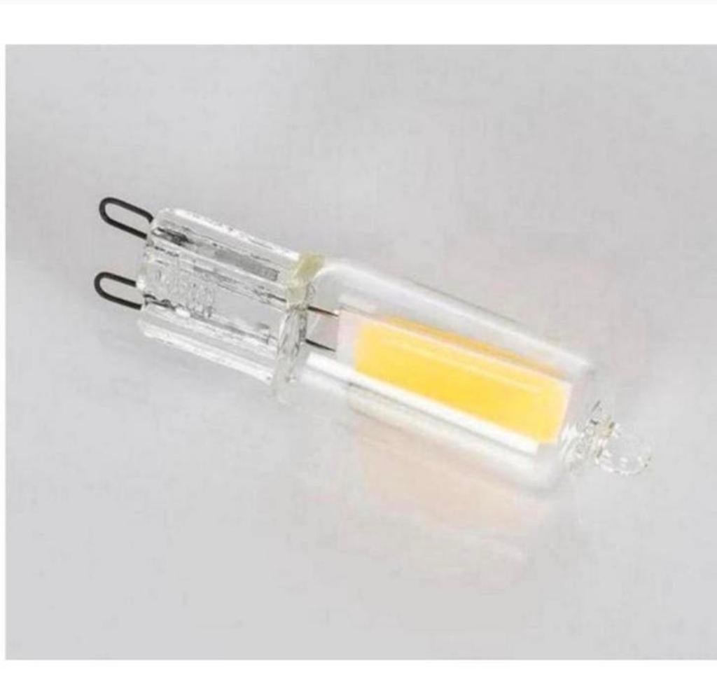Partij 10X - LED G9 Fitting glas 5W warm wit sfeervol licht, Led-lamp, Soft of Flame, Nieuw, Ophalen of Verzenden