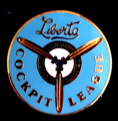 Liberta Cockpit League pin, Verzenden, Nieuw, Transport, Speldje of Pin