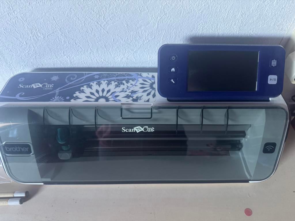 Brother c900  plotter met warmte pers, Ophalen, Zo goed als nieuw, Overige technieken