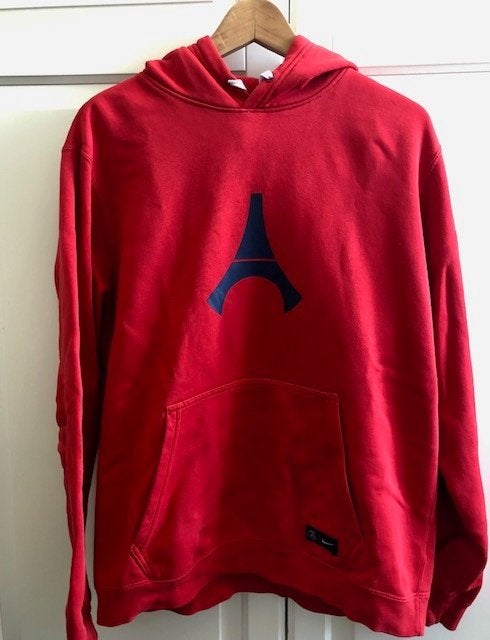 Rode Nike hoodie PSG maat S, Nike, Ophalen of Verzenden, Zo goed als nieuw, Rood