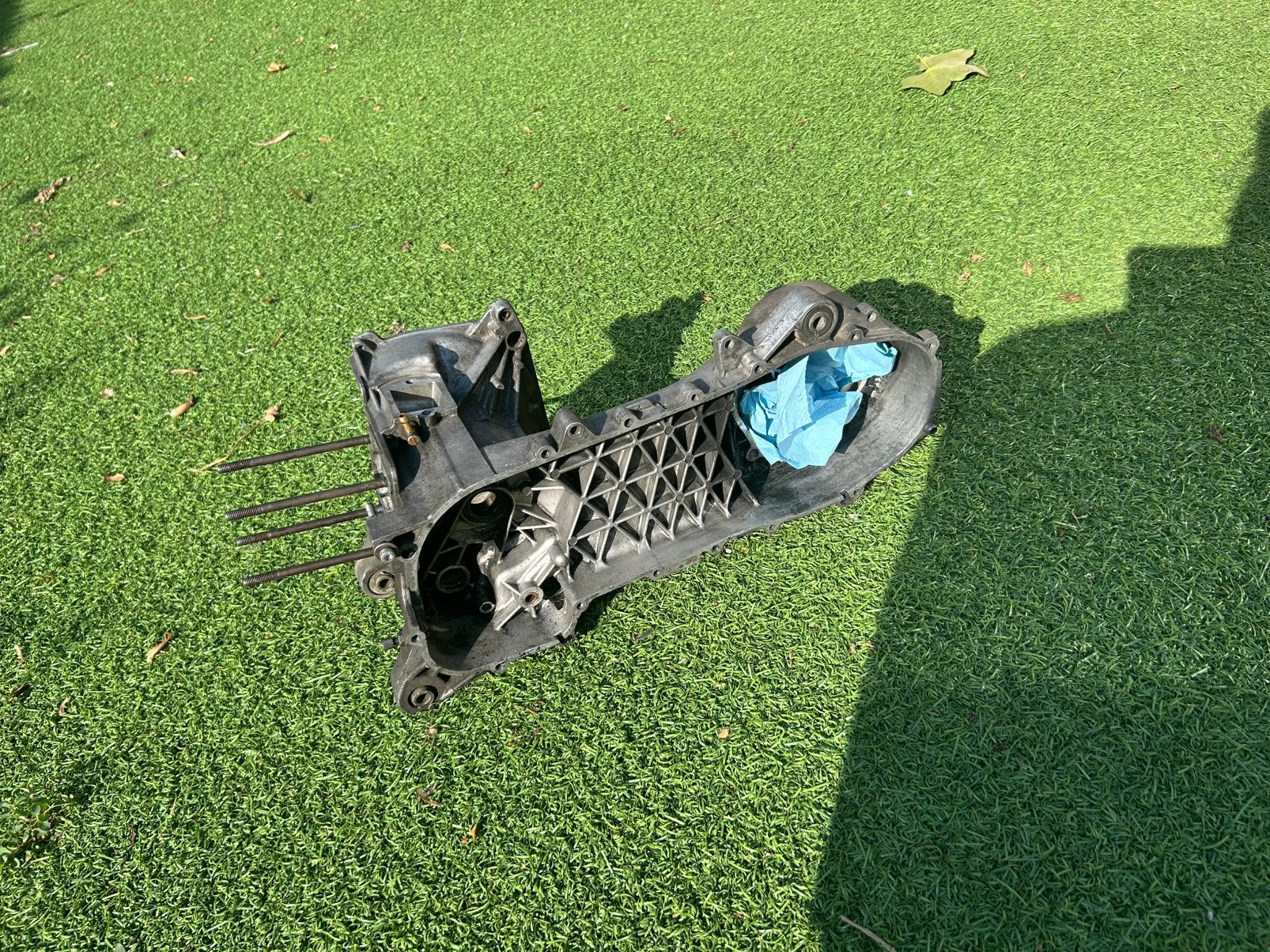 Piaggio hexagon exv 150cc carters zonder scheuren, Ophalen of Verzenden, Zo goed als nieuw, Blok, Piaggio