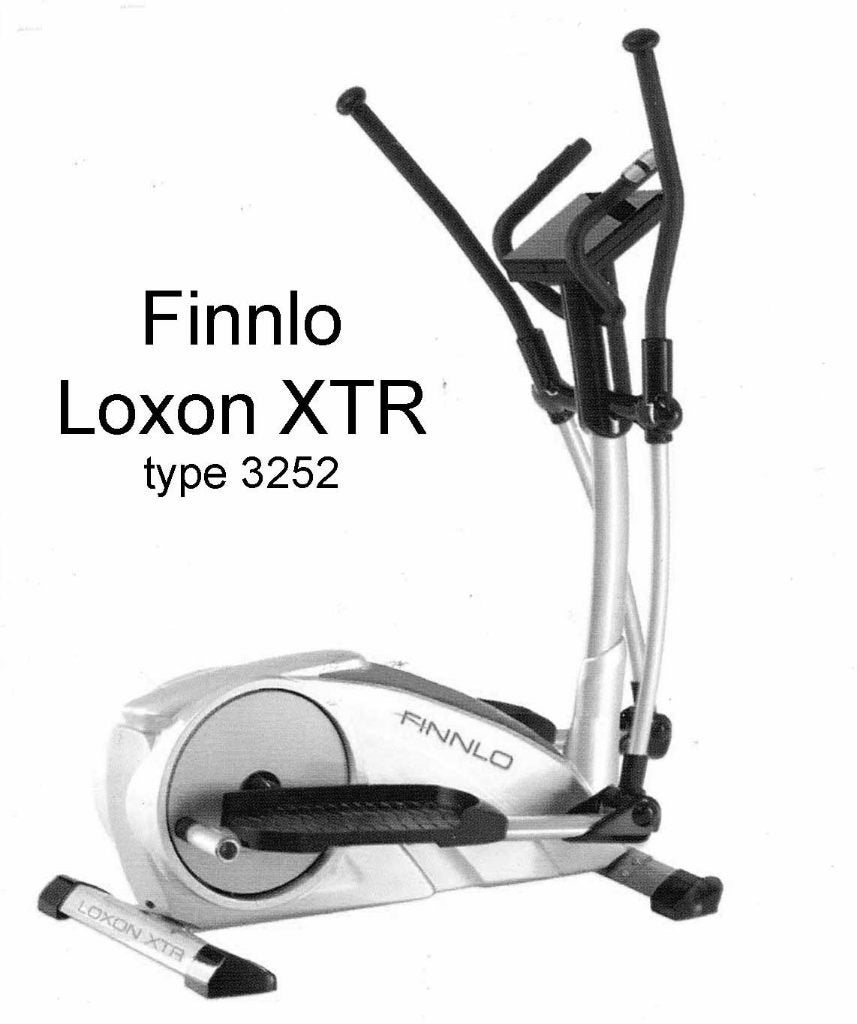 Prof. Crosstrainer Finnlo Loxon XTR, Ophalen, Benen, Zo goed als nieuw, Crosstrainer