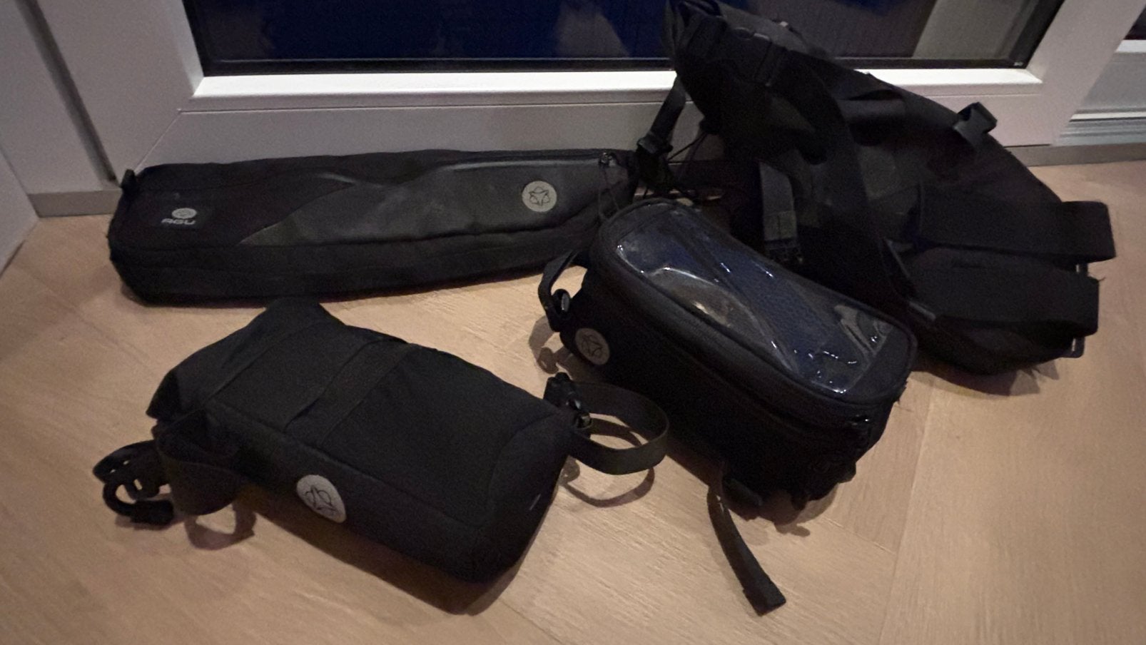 Agu Venture Bikepacking Fietstassen Set, Ophalen of Verzenden, Gebruikt