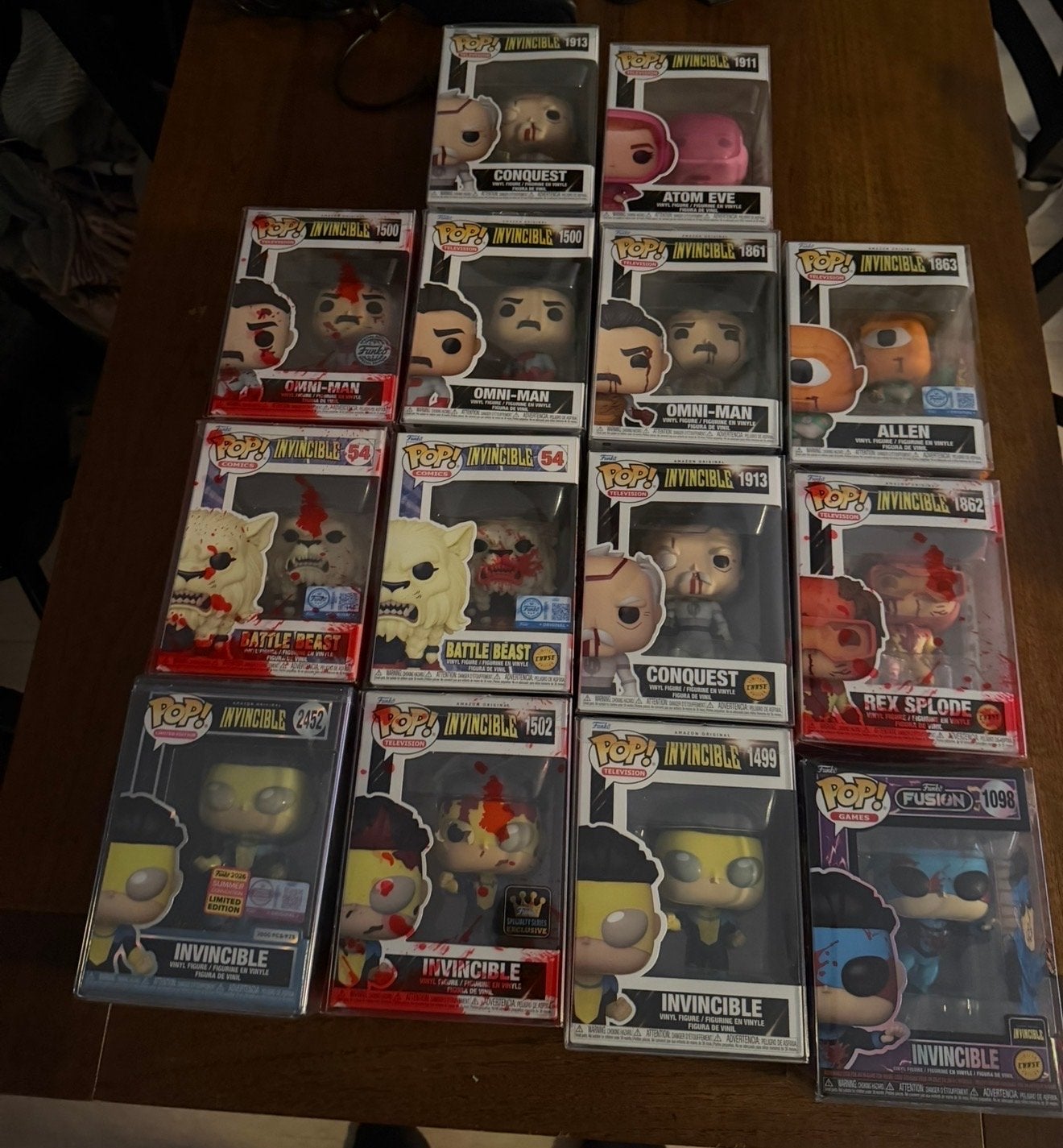 Invincible Funko Pop! Collectie - Zeldzame Figuren, Ophalen of Verzenden, Zo goed als nieuw