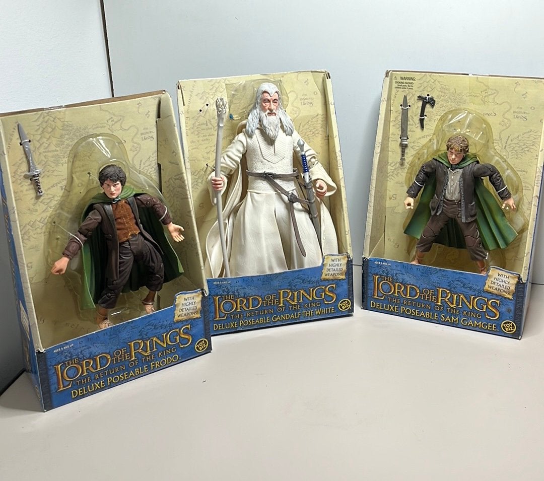 Lord of the Rings figuren new vintage speelgoed, Verzamelen, Ophalen of Verzenden, Zo goed als nieuw, Actiefiguurtje