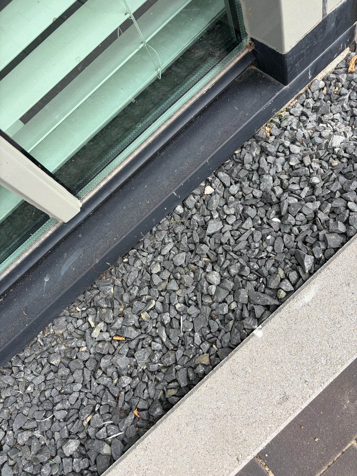 1,5 zak Blauw grind voor tuin of oprit, Ophalen, Gebruikt, Blauw, Grind