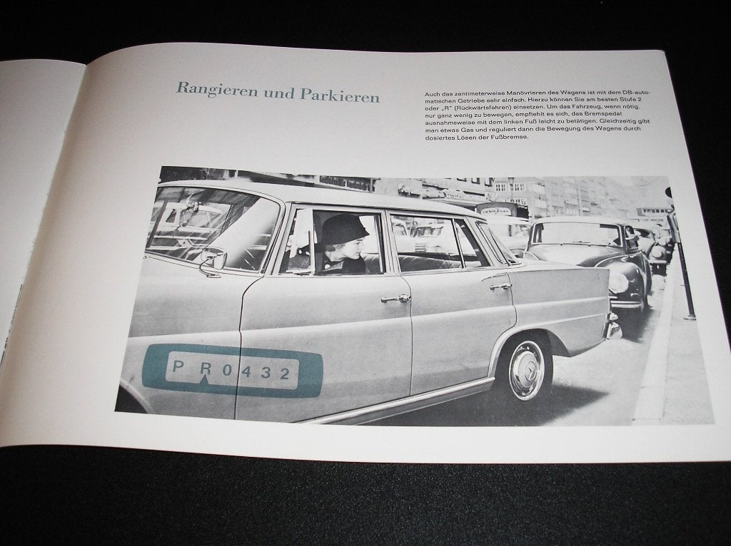 Mercedes-Benz Automatisches Getriebe, Heckflosse, juli 1962, Ophalen of Verzenden, Gelezen, Mercedes