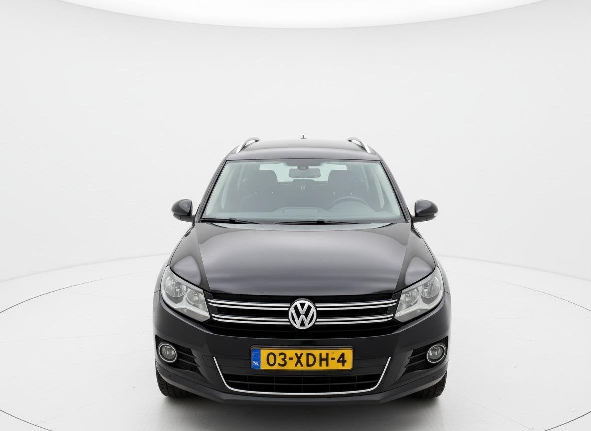 Volkswagen Tiguan 2.0 TDI Sport&Style 4Motion Nieuwe Distrib, Auto's, Automaat, Euro 5, Gebruikt, Zwart