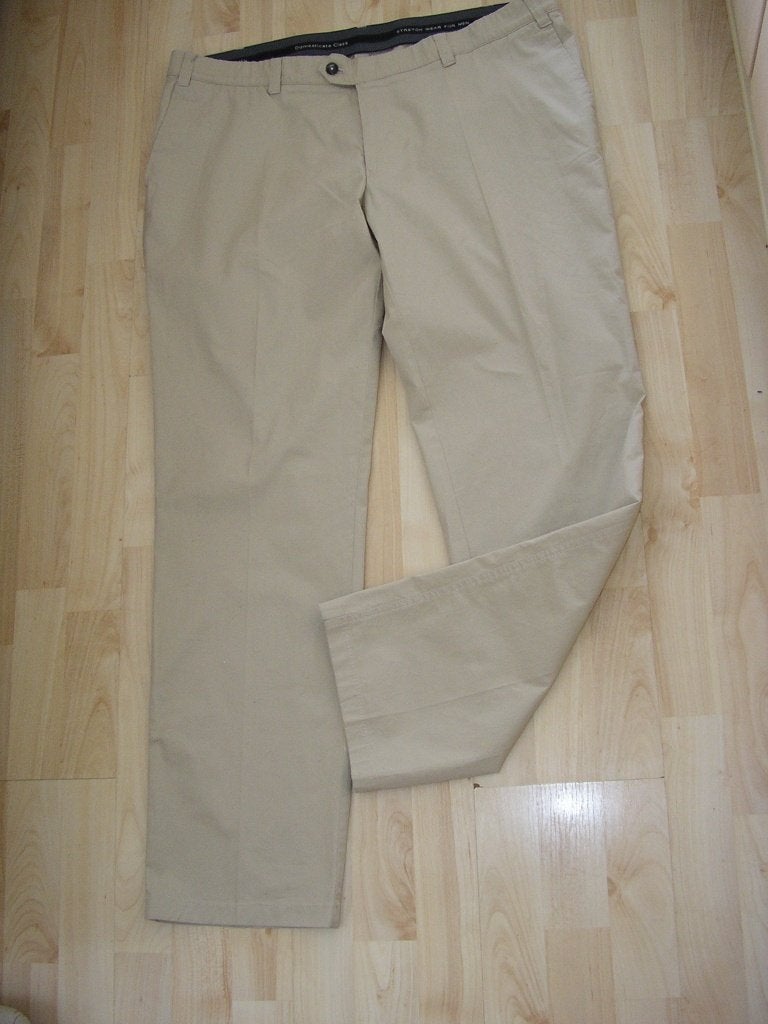 Katoenen broek van Domesticate Class maat 28, Beige, Nieuw, Overige maten, Ophalen of Verzenden