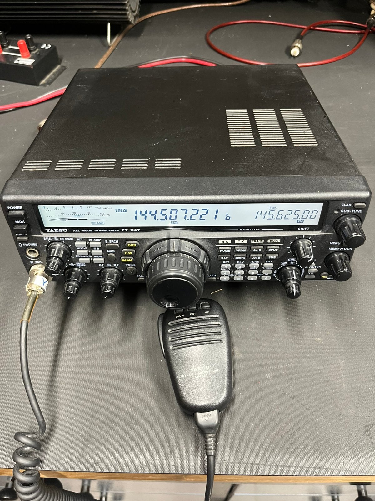 Yaesu ft 847 hf uhf vhf, Telecommunicatie, Ophalen of Verzenden, Gebruikt