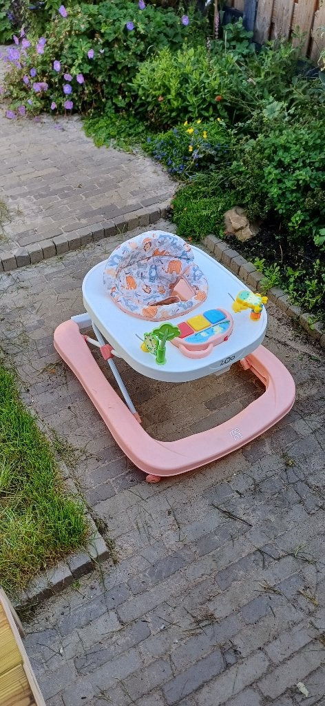 Moni zoo babywalker, Kinderen en Baby's, Ophalen, Gebruikt, Overige typen, Met wieltjes