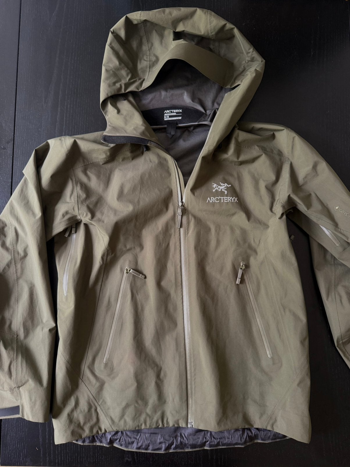 Arc'teryx Windbreaker Rainjacket Jas - Maat S, Kleding | Heren, Ophalen of Verzenden, Zo goed als nieuw, Maat 46 (S) of kleiner