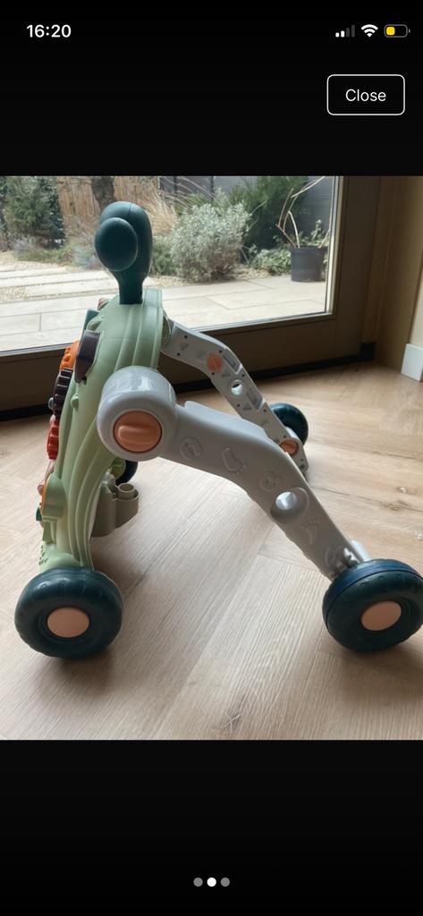 5 in 1 Baby Walker - Talking - Table - from 6 Months, Ophalen of Verzenden, Nieuw, Wipstoel