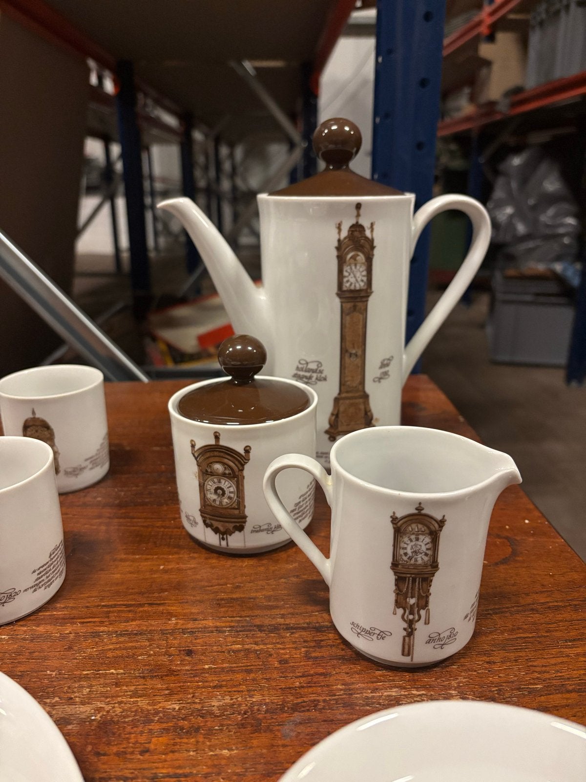 Servies met klokmotief - Mitterteich Porzellan, Ophalen of Verzenden