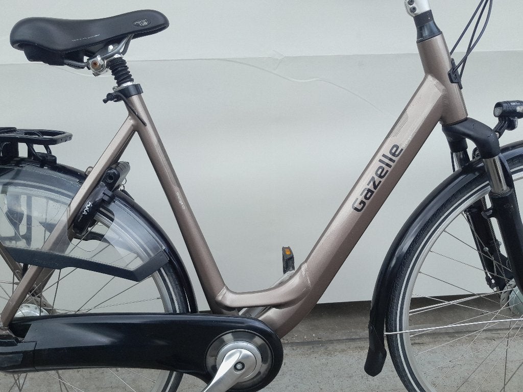 28 inch Gazelle Orange C7+ met 7 versnellingen en vering., Ophalen, Gazelle, -, -