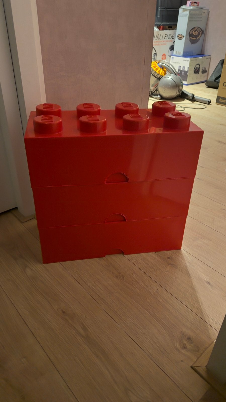 Lego opbergboxen (3), Ophalen, Zo goed als nieuw