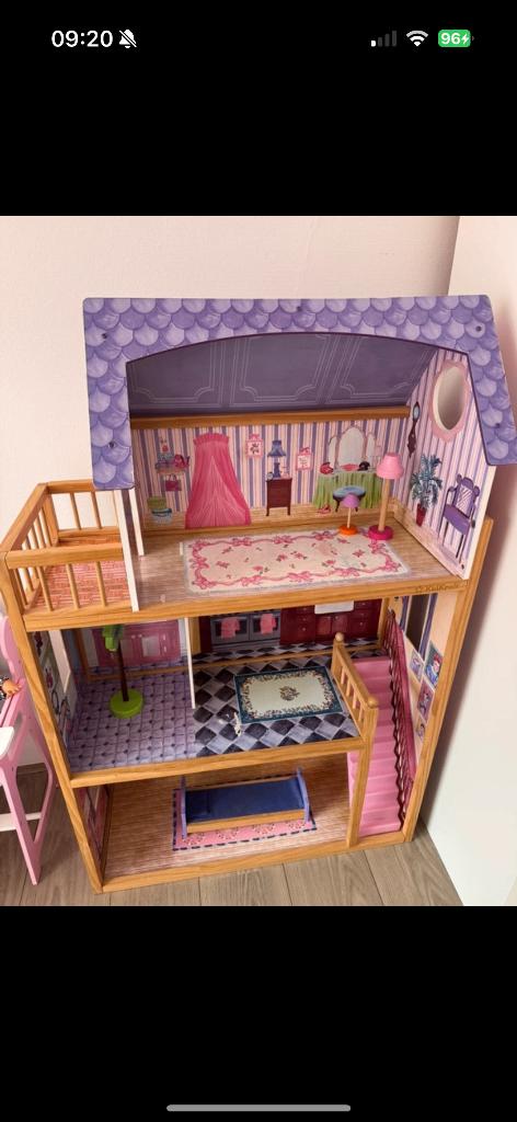 Poppenkast, Ophalen, Gebruikt, Poppenhuis