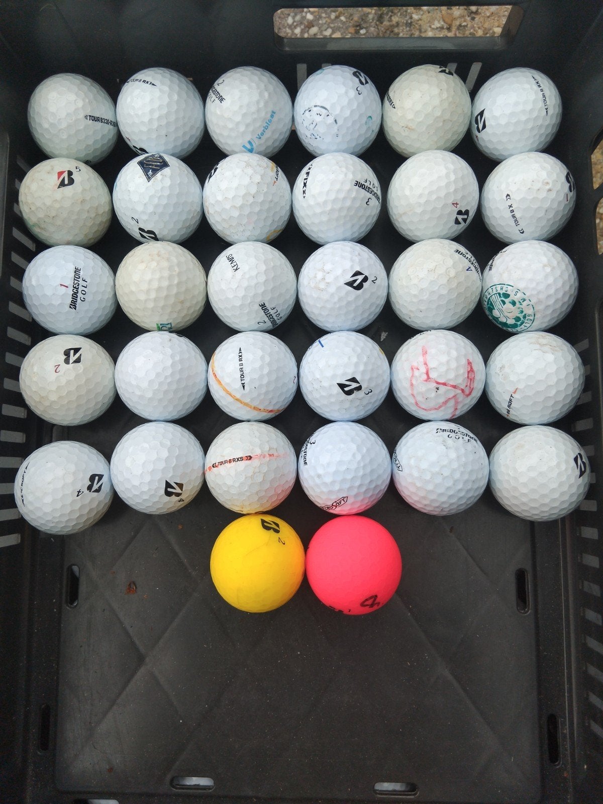 Golfballen Bridgestone, Ophalen of Verzenden, Gebruikt, Bal(len)