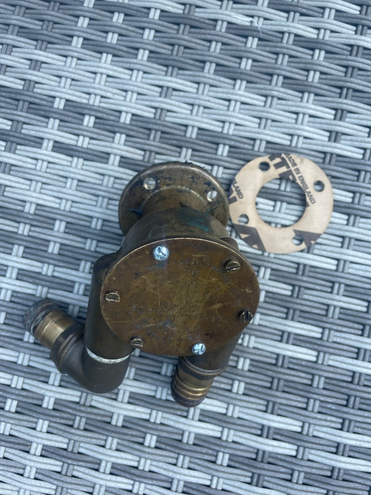 Johnson Pump AB koelwaterpomp, Ophalen of Verzenden, Gebruikt