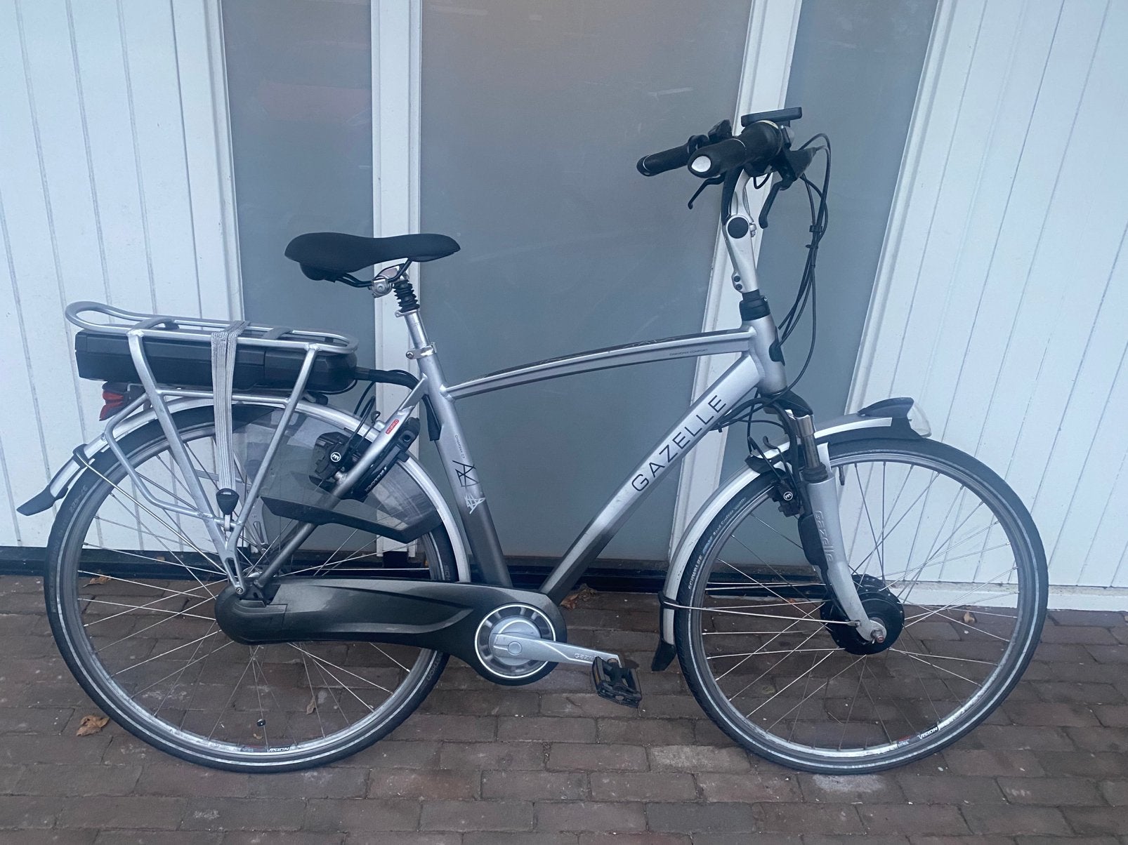 Elektrische fiets Gazelle defecte accu, Ophalen