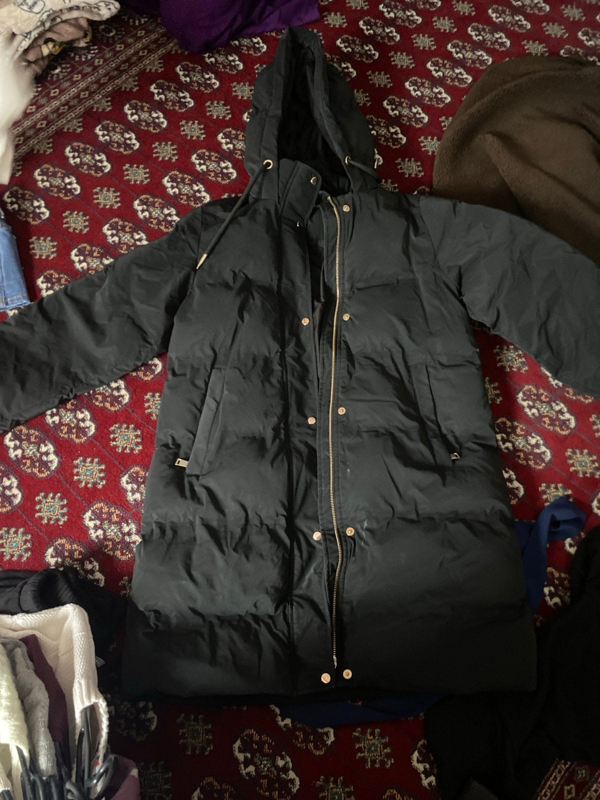 Zara waterdichte en winddichte winterjas - Maat XS, Ophalen of Verzenden, Zo goed als nieuw, Maat 34 (XS) of kleiner
