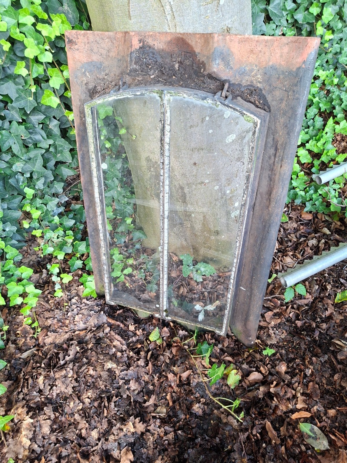 oud gietijzer dakraam riet of pannen 100/70cm, Ophalen