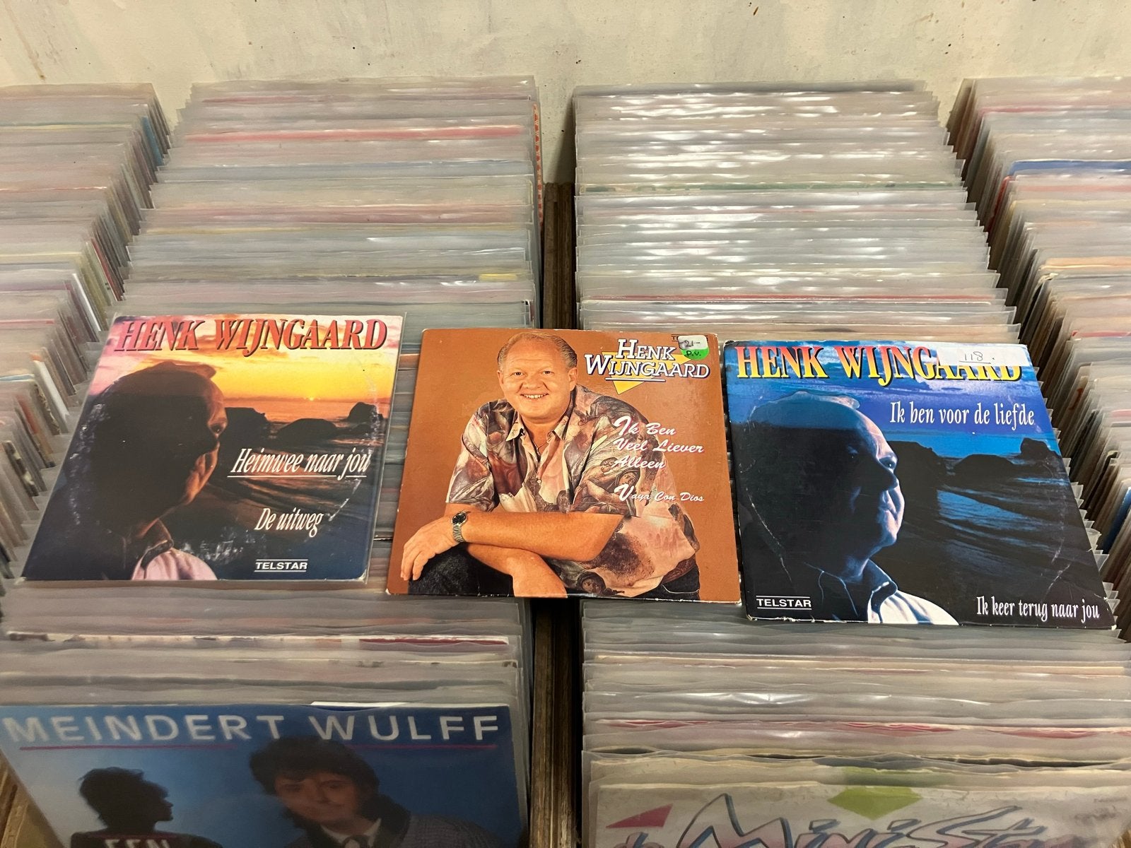 3x CD single Henk Wijngaard: Heimwee, Ik ben verliefd, Ik be, Ophalen of Verzenden, Gebruikt, Nederlandstalig, Eerste persing
