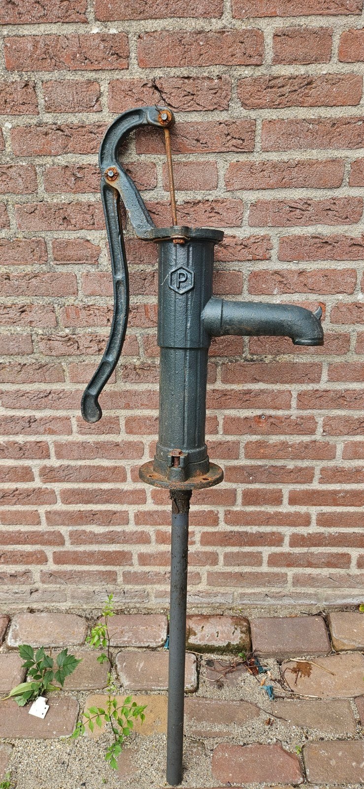 Gietijzeren waterpomp - Handmatig, Tuin en Terras, Waterpompen, Ophalen, Gebruikt, Handmatig, Overige typen