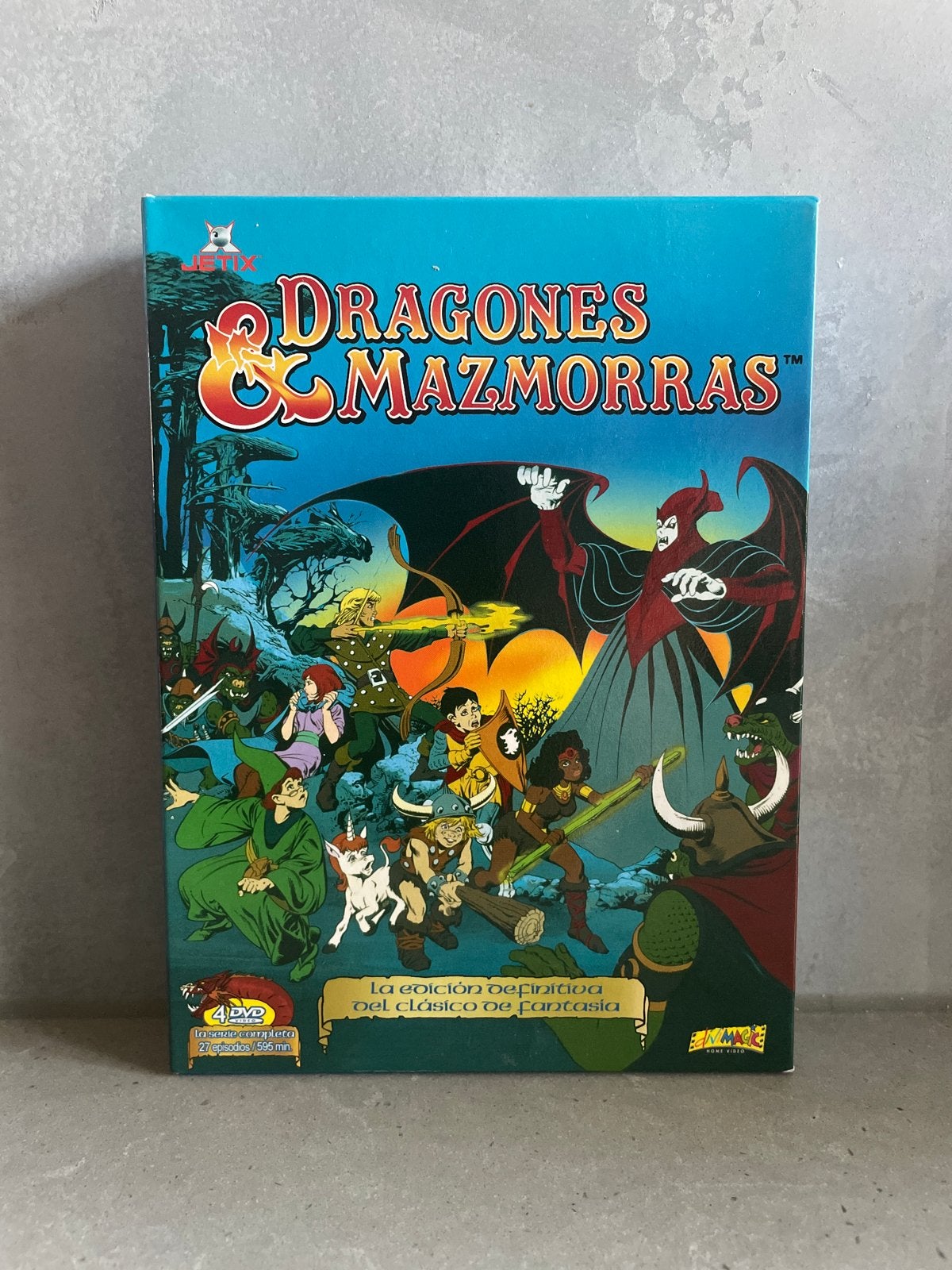 Dungeons & Dragons: De Definitieve Editie (4 DVD Boxset), Cd's en Dvd's, Serie, Ophalen of Verzenden, Zo goed als nieuw, Spaans