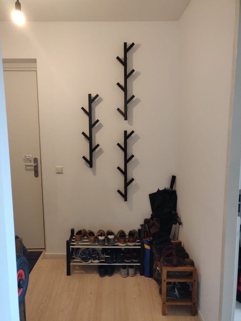 IKEA TJUSIG kapstok (nog 1tje over!), Huis en Inrichting, Zo goed als nieuw, Minder dan 100 cm, Hout, Ophalen