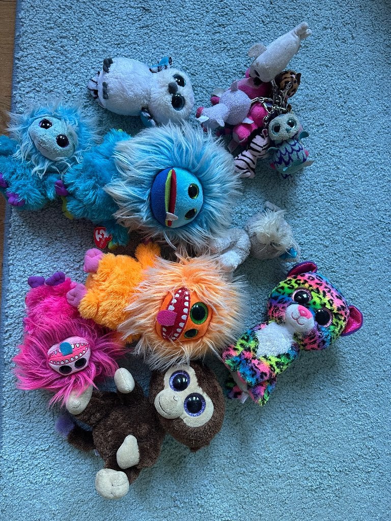 Diverse Ty Beanie Boo, Gebruikt, Overige typen, Ophalen of Verzenden, Klein (minder dan 20 cm)