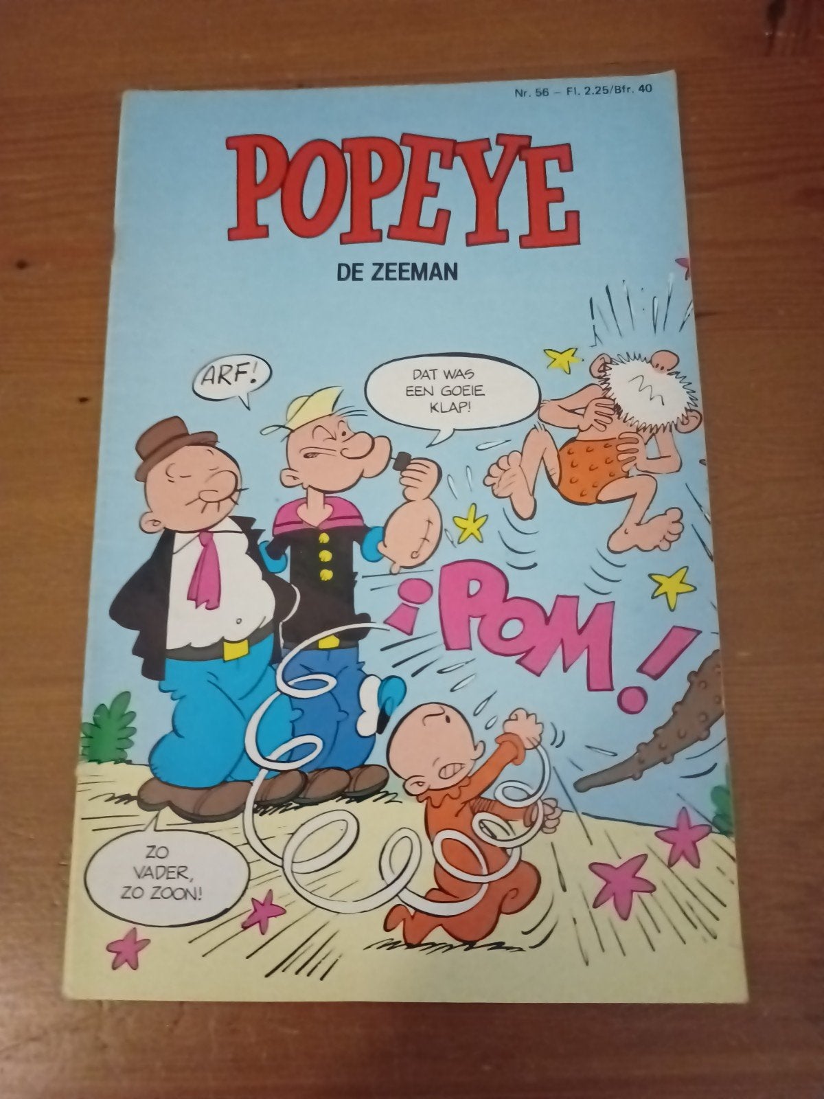 Popeye de Zeeman Nr. 56 - Zo Vader, Zo Zoon!, Ophalen of Verzenden