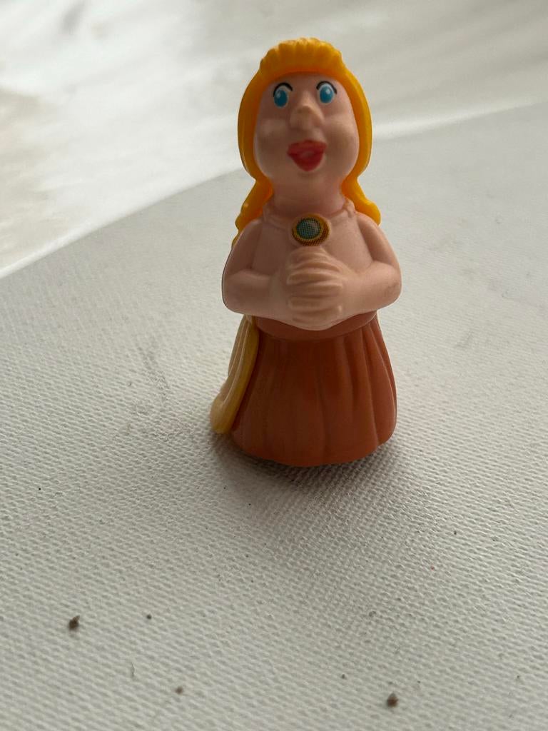 Vintage plastic prinses popje, Ophalen of Verzenden, Gebruikt, Overige typen