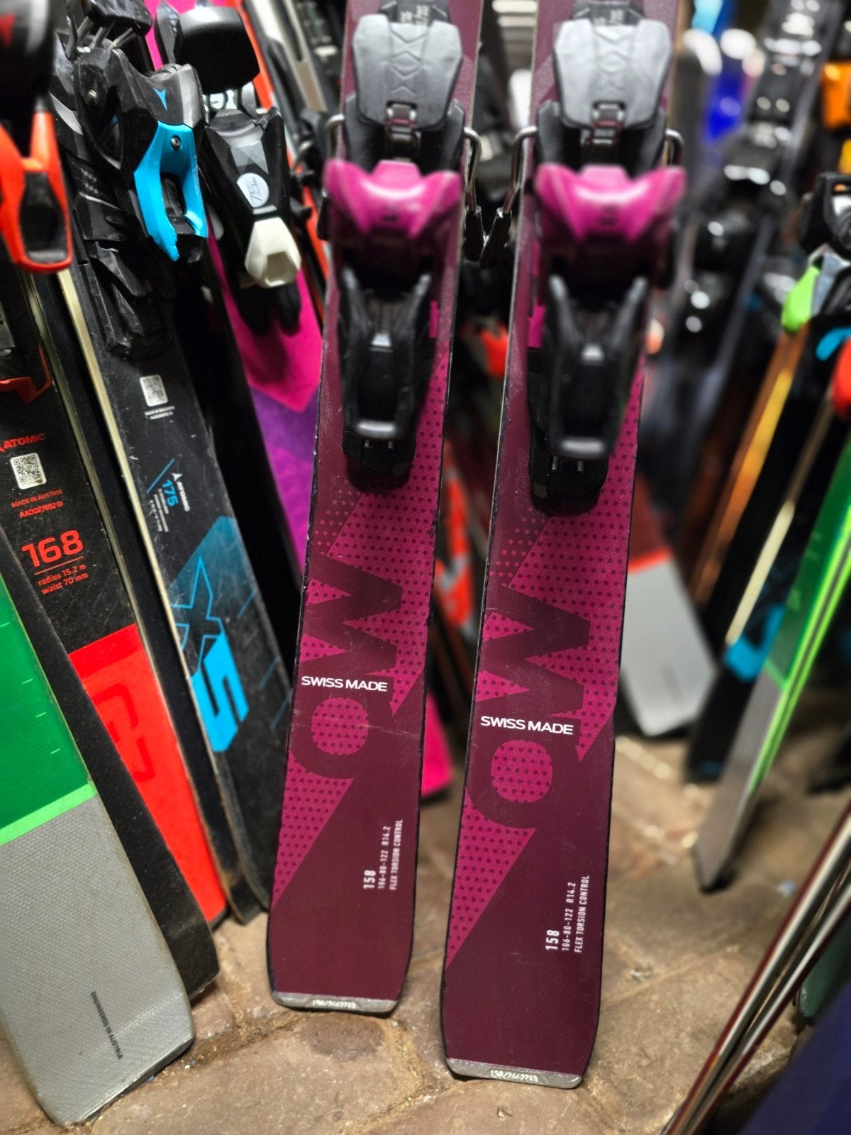 158cm STOCKLI MOTERO AW VOOR KENNERS BEST OP WERELD DAMES, Sport en Fitness, Skiën en Langlaufen, Overige merken, Gebruikt, Overige typen