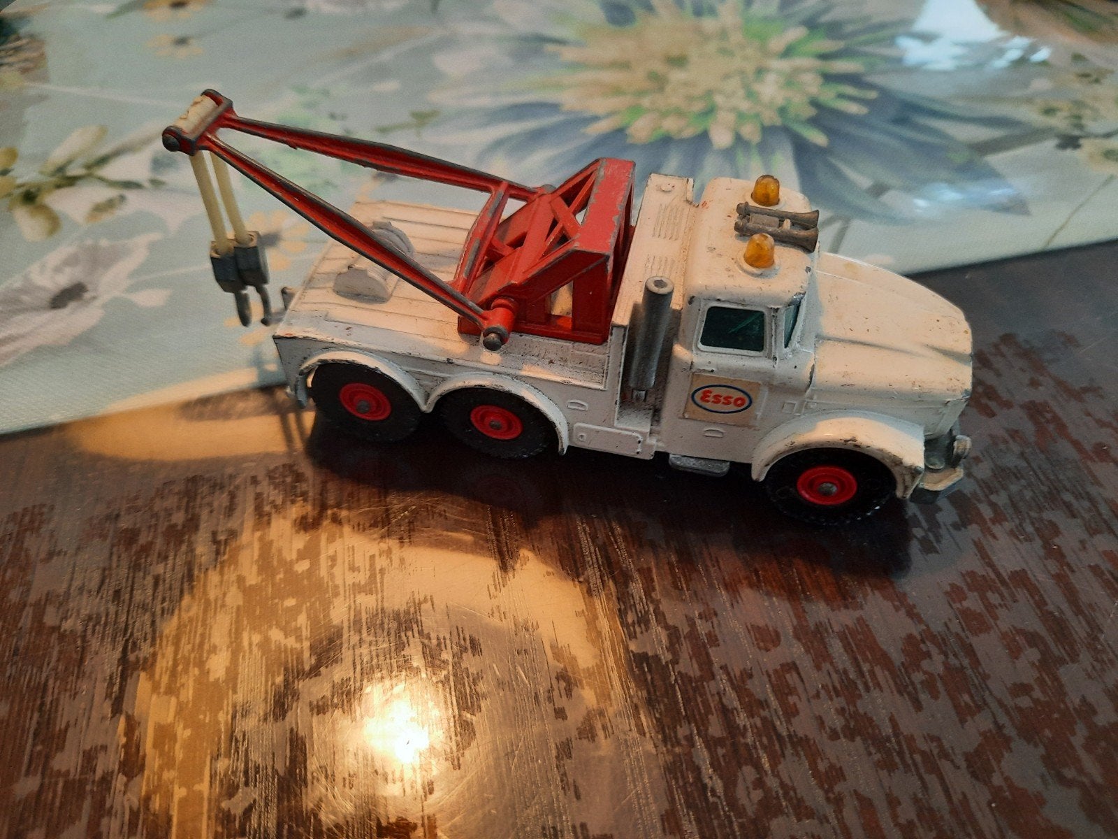 Vintage Matchbox sleepwagen - Bespeeld, Ophalen of Verzenden, Gebruikt